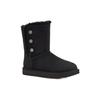 UGG Bailey Snaps Warm Durable Shock Absorbing Non-Slip Simple Comfortable Plush Mid-Calf Snow Boots Women Boots Black 1127151-BLK