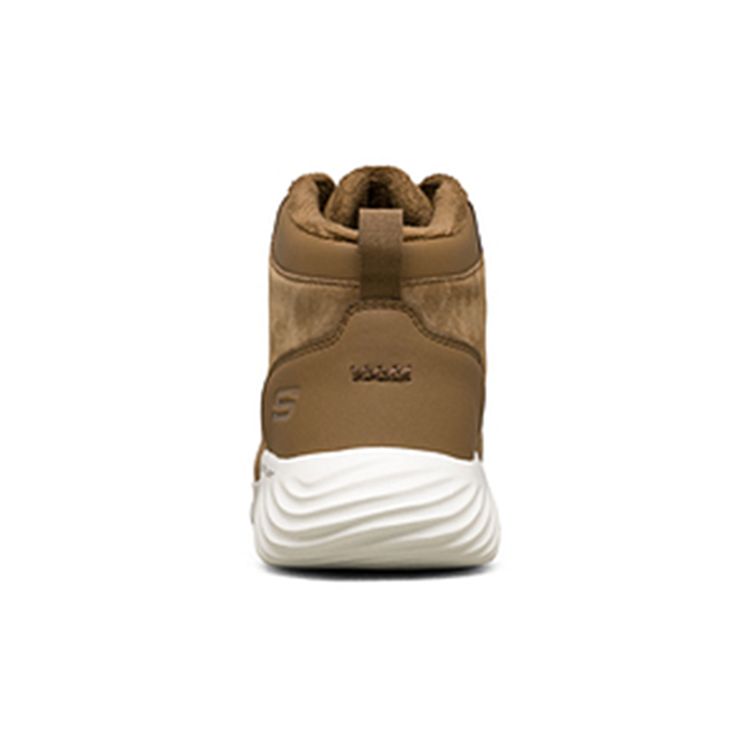 Skechers Модные удобные износостойкие дышащие поддерживающие теплые упругие повседневные ботинки средней высоты Мужские повседневные ботинки Коричневый 666160-BRN