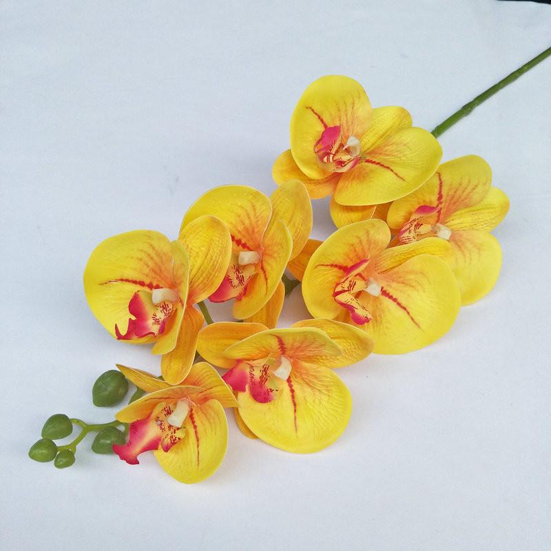 Искусственный фаленопсис 3D-печать реалистичный многостебельный для домашнего свадебного декора