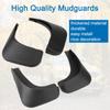 4 Pcs/set Mud Flaps Splash Guards Front Rear Mudguards Fender For VW Touran Caddy