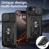Чехол для телефона с окошком и слотом для карт памяти для iPhone 16e SE4 20205, прочный защитный чехол для линз, держатель, подставка, чехол для Apple 16 15 14 13 Pro Max