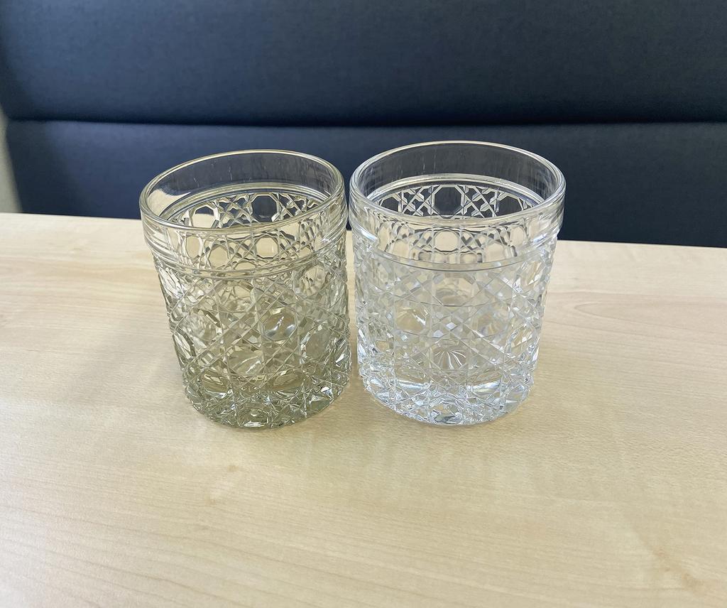 Hirota Glass [Kagome Old Fashioned Glass] (Clear) 74139