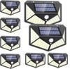 Batone LED Solar Light Set of 8 Solar Panel Sensor Light LED Outdoor Lighting Motion Sensor Solar Power Waterproof Security Light of Garage (Set 8)