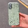 Чехол для телефона с цветочным узором и большим окном для Apple 17, подходит для iPhone 16/15 Pro и 14/13; Мягкий чехол для iPhone 12 с цветочным дизайном