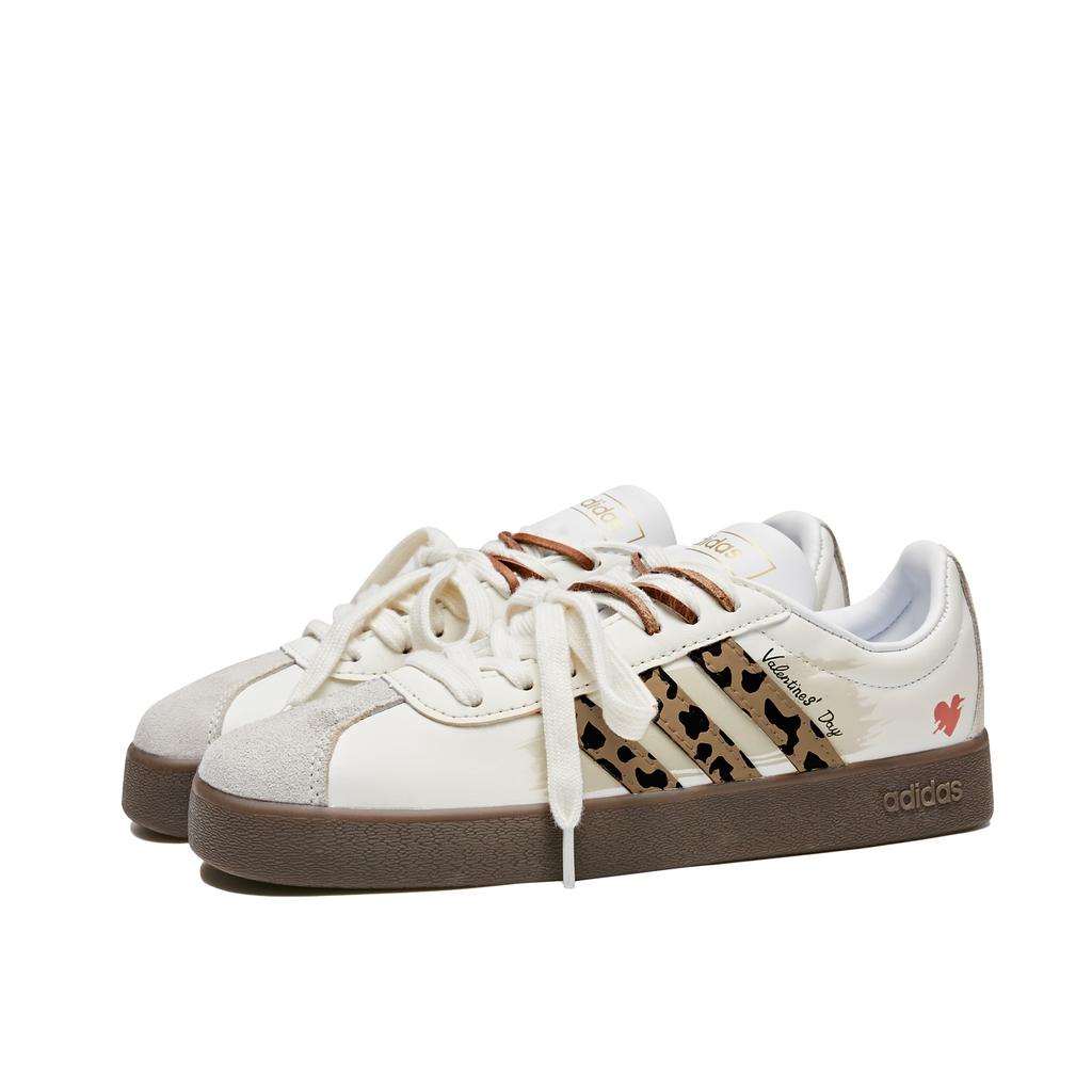 adidas Neo VL Court 2.0 Heartbeat Leopard Strike, Коробка, Валентинка Износостойкие Нескользящие JQ2470(КомандаМ-)