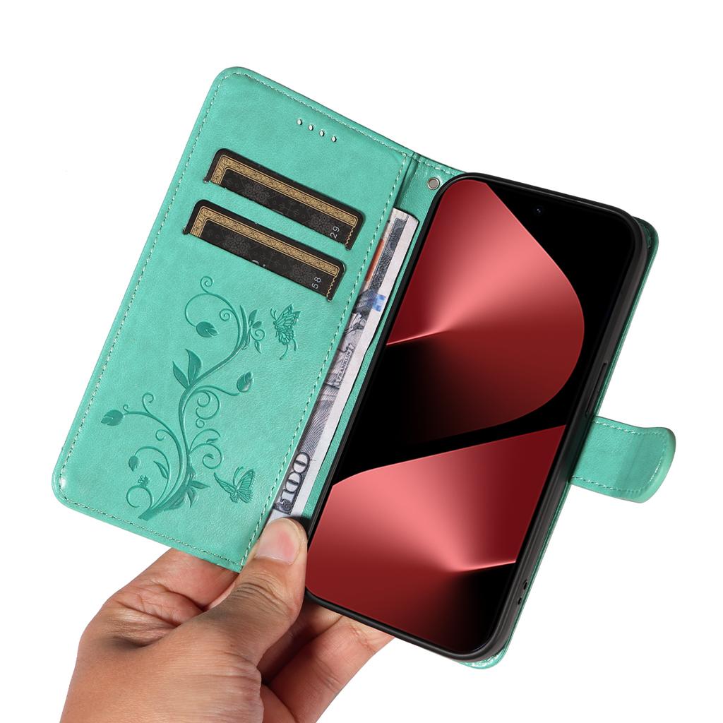 For Huawei Pura 80 Pro+/Huawei Pura 80 Pro PU Leather Cases Flower Pattern Wallet Stand Phone Cover with Strap