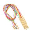 12Pcs Circular Needle DoublePointed Bamboo Tube Connection Crochet Needlework Accessories(Color