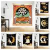 Psychedelic Moon Star Tapestry Wall Hanging Magic Science Fiction Bohemian Hippie Tarot Art Girls Dormitory Home Decor