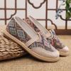 Spring and Summer New Cloth Shoes Canvas Shoes Women's Shoes Non-slip Soft Sole Linen Versatile Single Shoes Fisherman Shoes