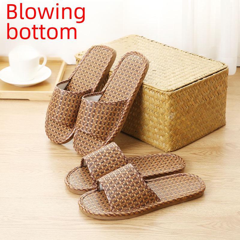 Летние сандалии унисекс из японского ротанга и бамбука