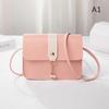 Contrast Women Shoulder Bag Simple Pearl Pendant Luxury Designer Handbag Messenger Bag Small Square Crossbody Mobile Phone Purse
