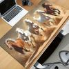 Large Gaming Desk Mat Mouse Pad Cloth Surface Non Slip Rubber Base for PC Laptop Keyboard Office Setup