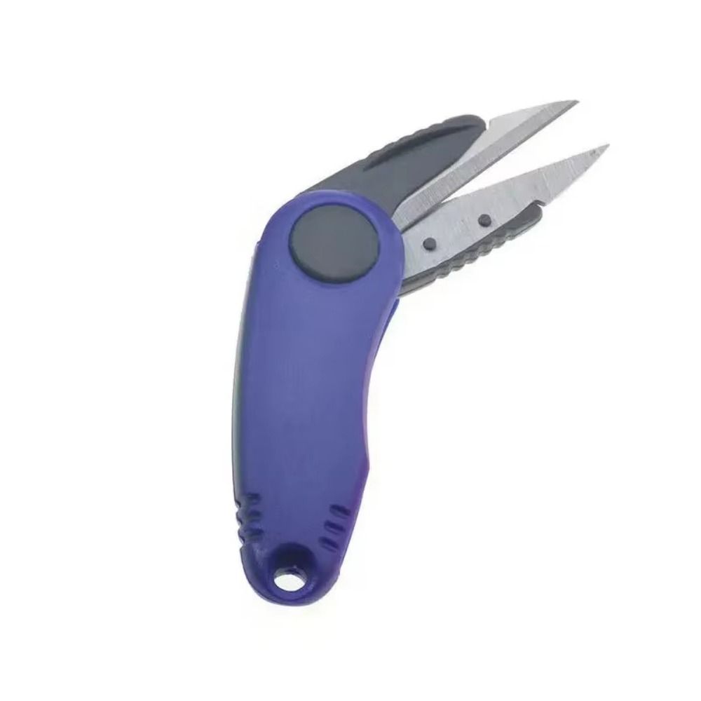 Foldable Design Fishing Line Cutter Stainless Steel Shrimp-Type Clipper Folding Scissors Pesca Use