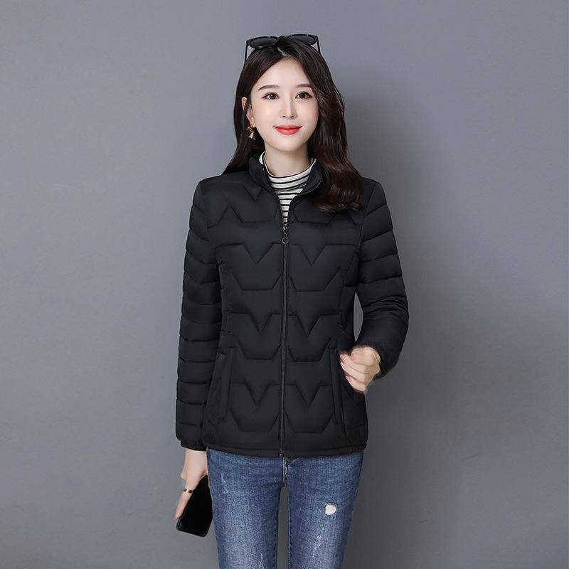Женская куртка-пуховик с утолщенным пуховым воротником больших размеров, осень и зима, короткая свободная теплая верхняя одежда