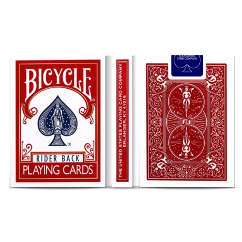 Игральные карты Bicycle Rider Back Deck 808 Запечатанные Покер USPCC Магия Карточные игры Крупный план Сценическая магия Магические трюки Реквизит для фокусника