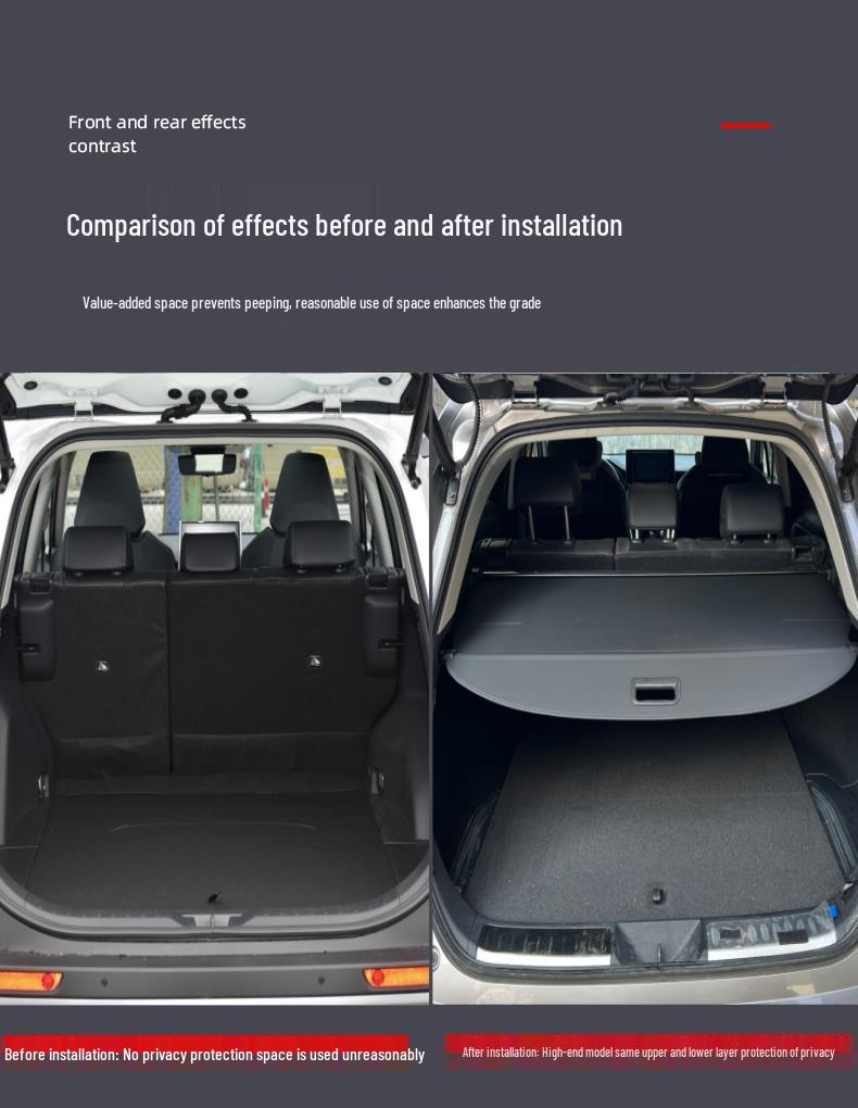 Xingyue L Tianji Yunqi Zhijing 2024 Trunk Cover Partition for Haoyue PRO, Galaxy L7, Bin Yue