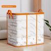Dust-proof Folding Storage Baskets Transparent Clothes Storage Bins  for Cupboard