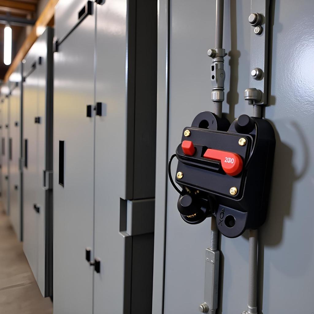 Hilitand Автоматический выключатель постоянного тока Переключатель сброса Предохранитель сброса 80-300A Автоматический выключатель для автомобиля мотоцикла (200A)