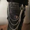 Trendy European & American Hip-Hop Punk Waist and Body Chain Jewelry