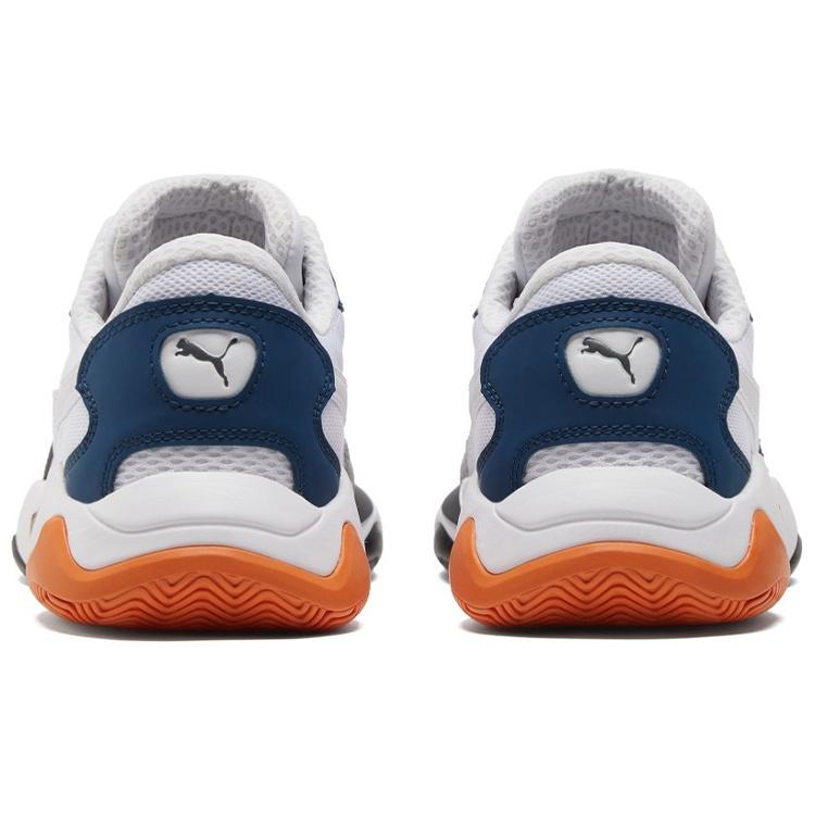 PUMA Unisex Storm Origin Sneakers White/Grey/Blue Men's 369770-10