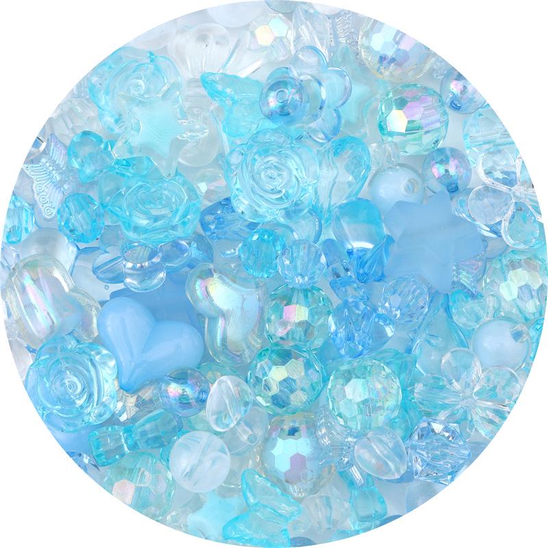 Baroque Style Acrylic Beads for DIY Bracelets and Accessories