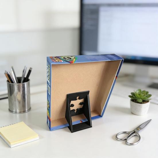 Подставка для коробки пазла «Все в одном», Нескользящая подставка-крышка для коробки пазла, Держатель для справочного изображения «свободные руки», Настольный аксессуар для постера, рамки для картины