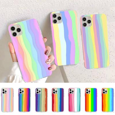 Оригинальный чехол для телефона с радугой для iPhone 11, 12, 13 Mini Pro Max 8, 7, 6, 6S Plus X 5 SE 2020, XR XS, чехол