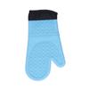 Силиконовые прихватки для духовки с хлопковой теплоизоляцией, защищающие от ожогов, перчатки для выпечки для домашней кухни, синие