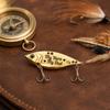 2 Pcs Fishing Lures with Wooden Box Set, We Hooked The Best Dad Personalized Engraved Fishing Lures, Father's Day Gift for Dad, Husband