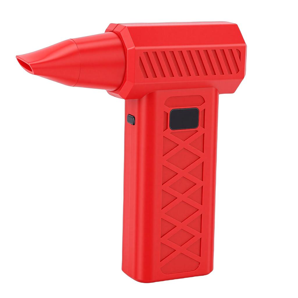 Duster LED Digital Display High Power High Speed Portable Electric Blower Duster with Emergency Light for Outdoor Travel