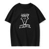 Summer Casual Short Sleeve Luxury Fashion T-Shirt Harajuku Print Streetwear Womens T-Shirt Fido Dido Popular Drink Clothing