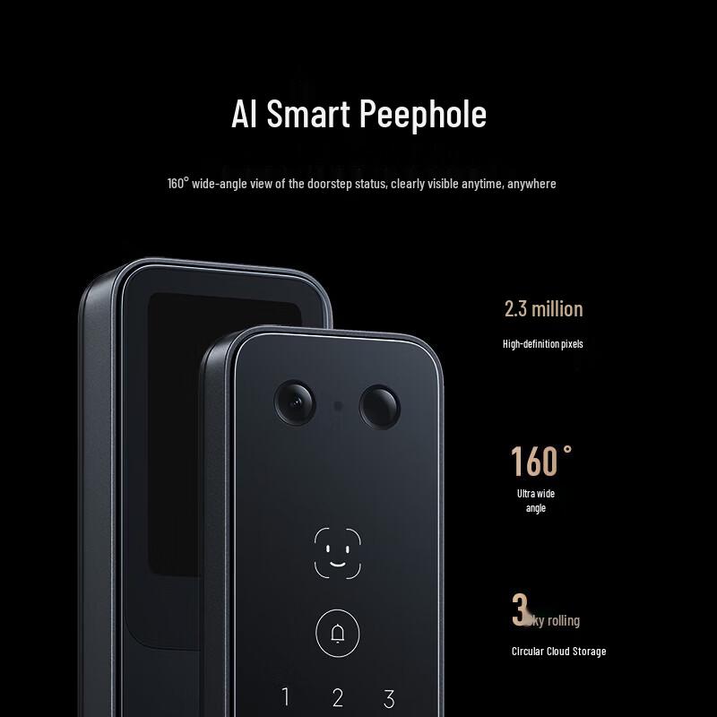 Xiaomi Smart Door Lock 2 Pro with 3D Face Recognition