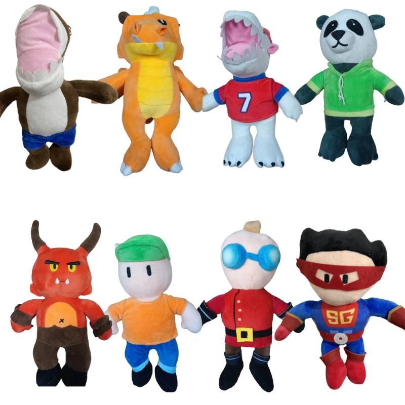 Cute Cartoon Panda Superman Plush Toy For Kids, Short-haired Stuffed Animal Doll
