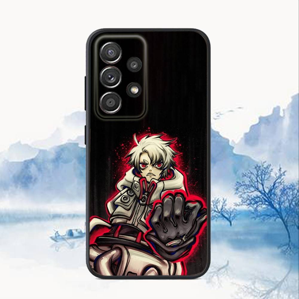 Аниме Чехол G-Gachiakuta для Samsung S25, S24, S21, S22, S23, S30, Ultra, S20, Plus, Fe, Lite, Note, 10, 9, 5G Черный