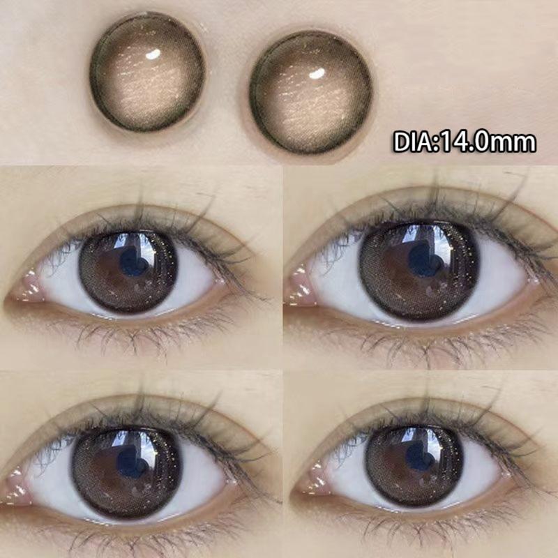 MillCreek 2 Pcs/pair Contact Lenses 14.5MM Myopia Contact Cosmetic Contact Lenses 0.00~-8.00