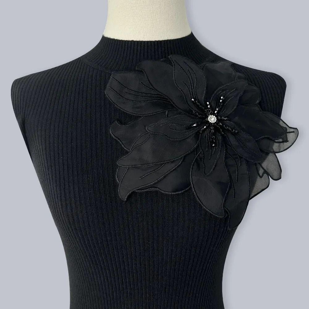 Embroidery Pin Brooch Accessories Women's Clothing Clothing Accessories New Dress Decoration