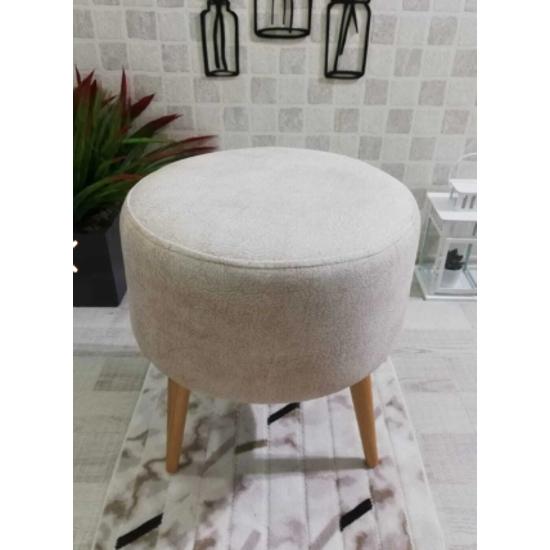 High Leg Decorative Pouf Coffee Table