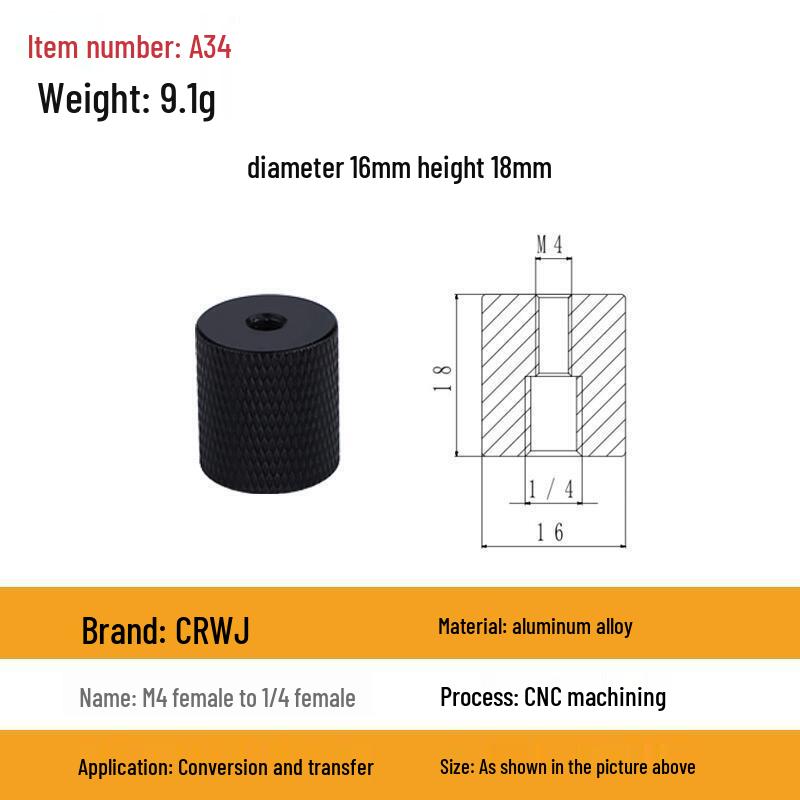 Адаптер-переходник с винтом для преобразования нескольких размеров для кронштейнов для камеры и проектора