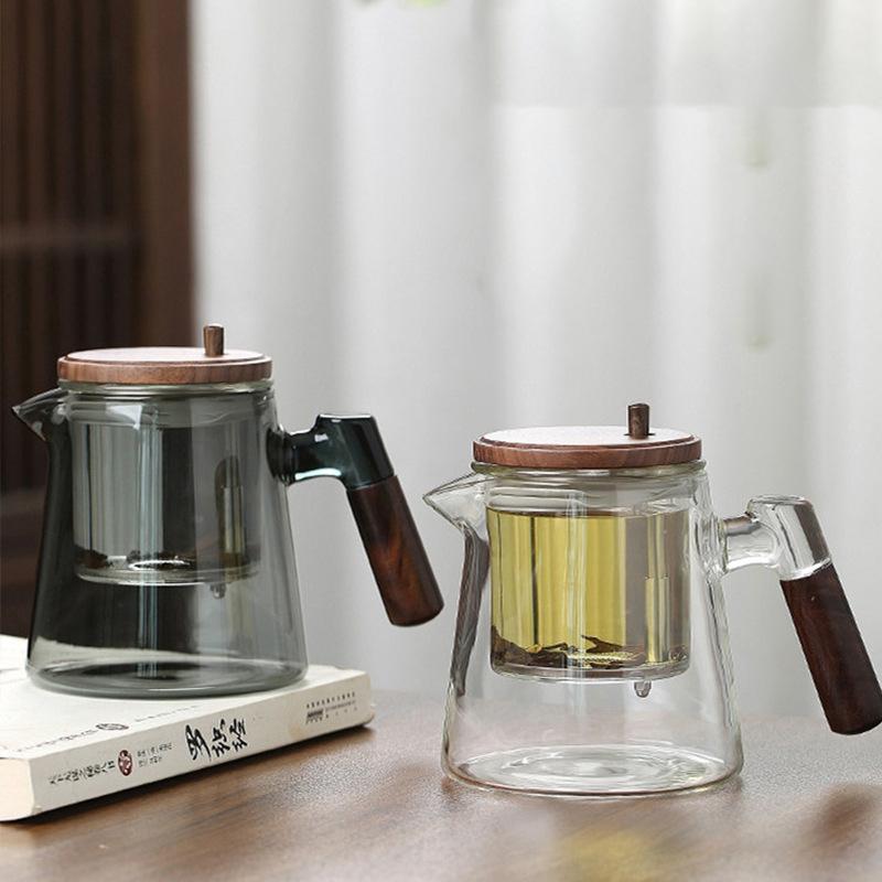 Чайная церемония Культура Большая емкость Разделительная чашка Съемный стеклянный внутренний резервуар Домашний фильтр для разделения воды для чая Чашка