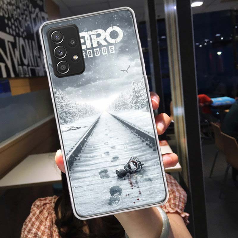 Чехол для телефона Metro 2033 для Samsung A54 A57 A37 A17 A14 A15 A12 A24 A34 A55 A35 A25 A52S A07 A05S A04S A22 A32 A72 Galaxy Note 20