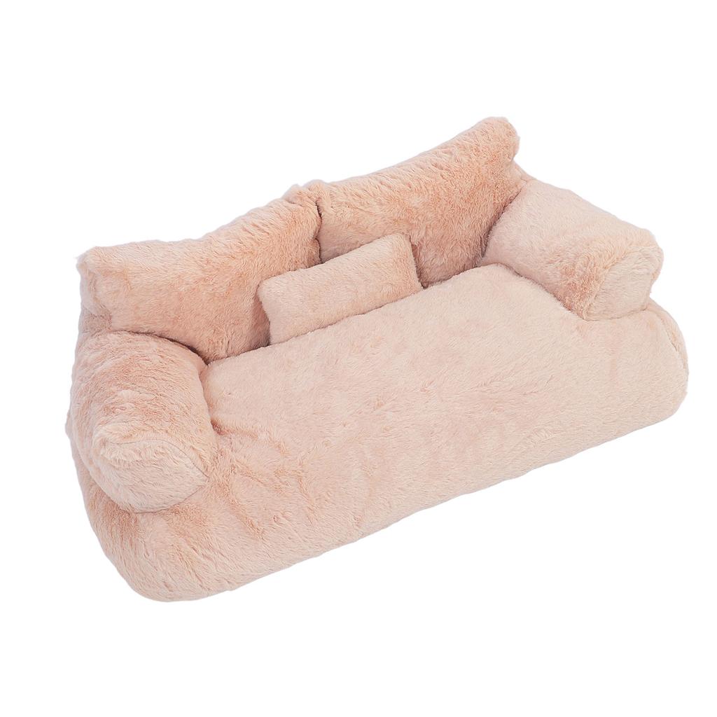 Диван-кровать для домашних животных, теплый, мягкий, удобный, съемный, моющийся, с нескользящим дном, диван-кровать для кошек и собак