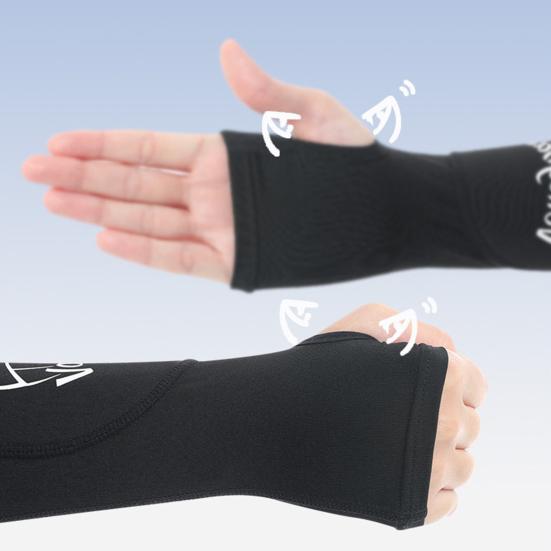 1 Pair Volleyball Arm Sleeves Reduces Strain Swelling Elbow Support Compression Sleeve with Thumbhole Outdoor Basketball Cycling Mountaineering