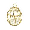 Hanging Outdoor Bird Feeder Squirrel Proof Metal Bird Feeder Hanging Fat Ball Feeding Tool for Outdoor Bird Watchers