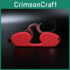 Thin Ultra Reading Glasses Nose Resting Pinching Readers Universal Case Pod