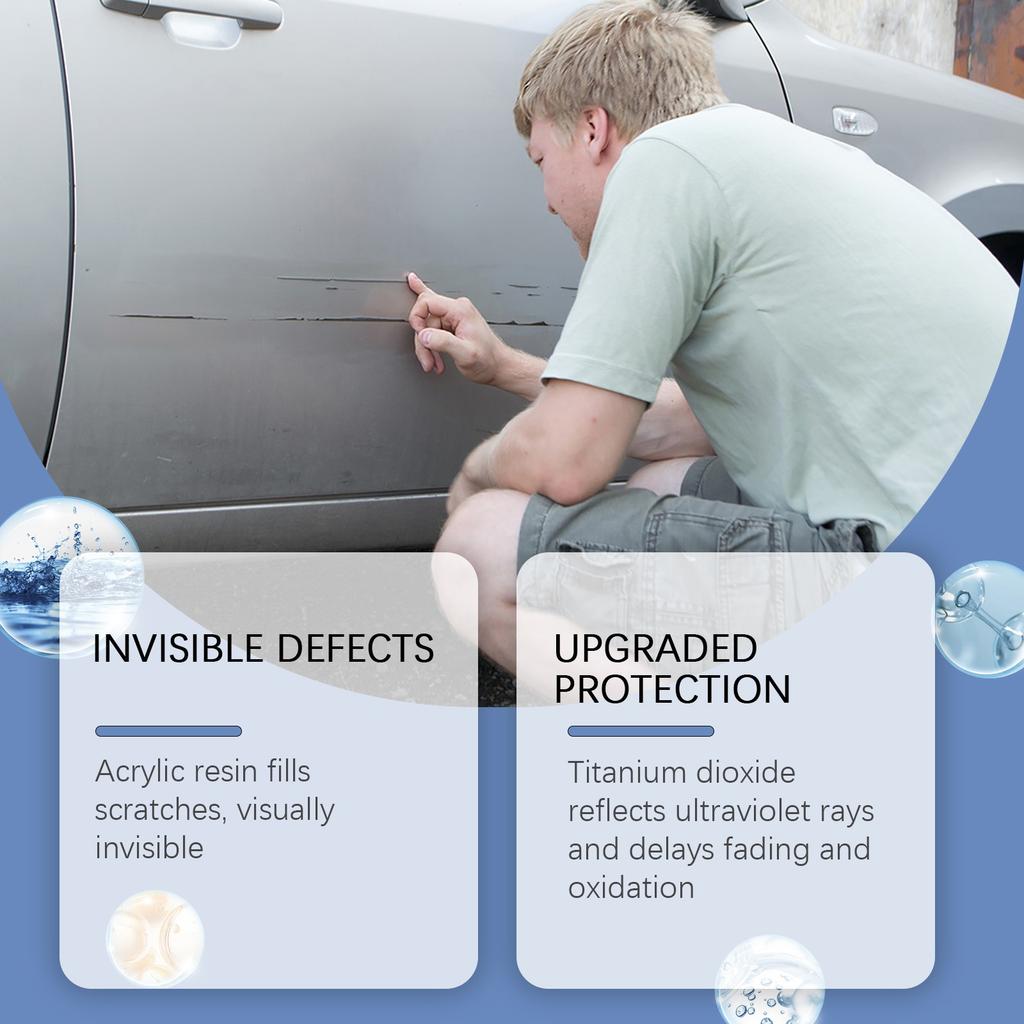 Ручка для удаления царапин на автомобиле, антикоррозийная, водонепроницаемая, самодельная, металлическая, для колес, аварийный инструмент, уход за лакокрасочным покрытием автомобиля, 10 мл