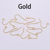 100pcs/lot 21*12mm Gold Bronze Fashion Iron Earrings Wires Hooks Ear Pin Hook For DIY Jewelry Making Accessories Supplies
