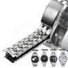 19mm PRC200 T17 T461 T014430A T014410A Series Watchband Watch Solid Stainless Steel Bracelet Male Strap For T17