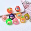 Luminous 3D Fruit Girl DIY Keychain Resin Jewelry Accessories