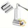 Puts an end to Waste Toothpaste Squeezer Stainless Steel Toothpaste Rollers  Girl