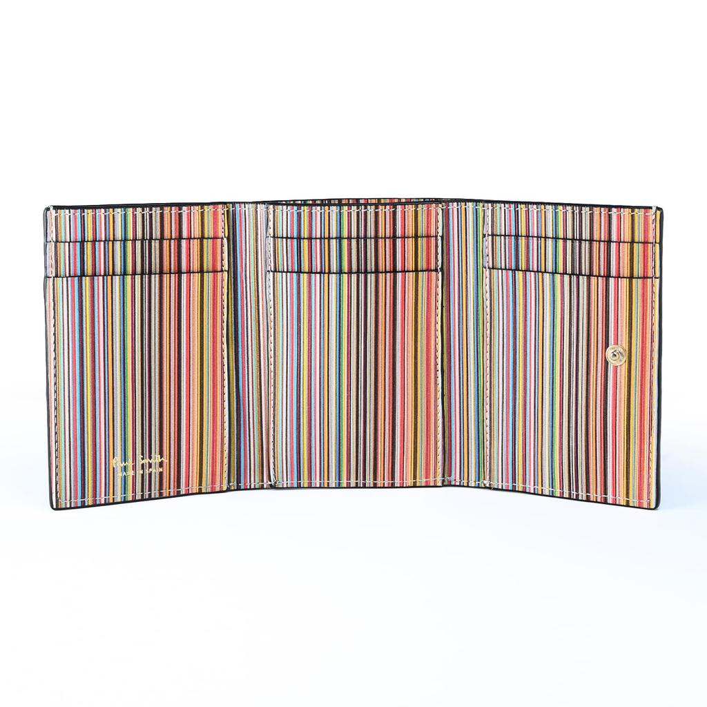 Paul Smith Trifold Wallet Black 7595 LSIGIN 79 Wallet Folding Wallet Men's [Item]